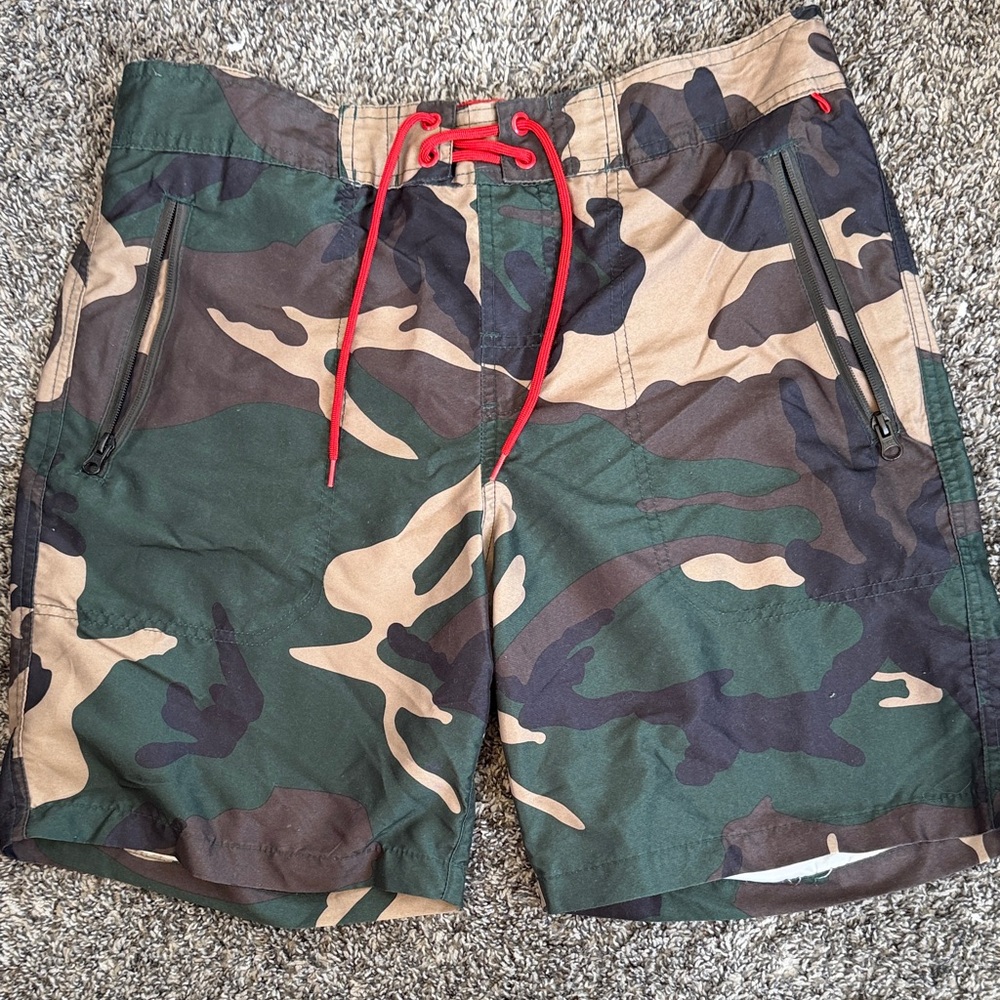 Camouflage Swim Trunks